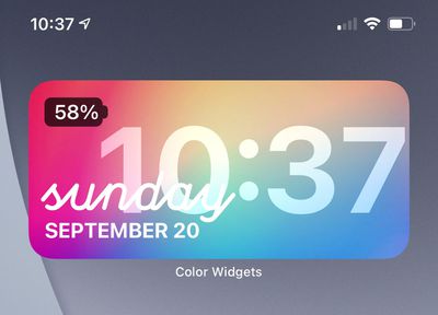 color widgets