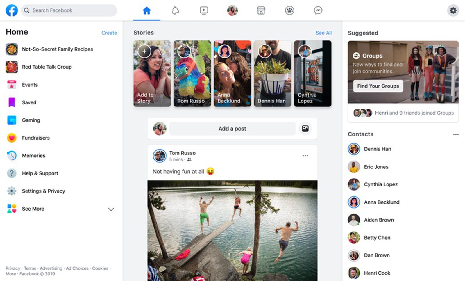 Facebook to Remove 'Classic' Web Design Option Next Month - MacRumors