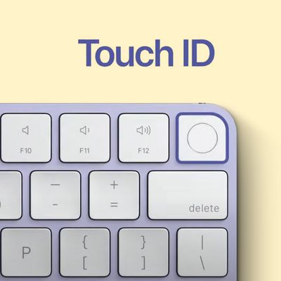 Touch ID Keyboard Feature