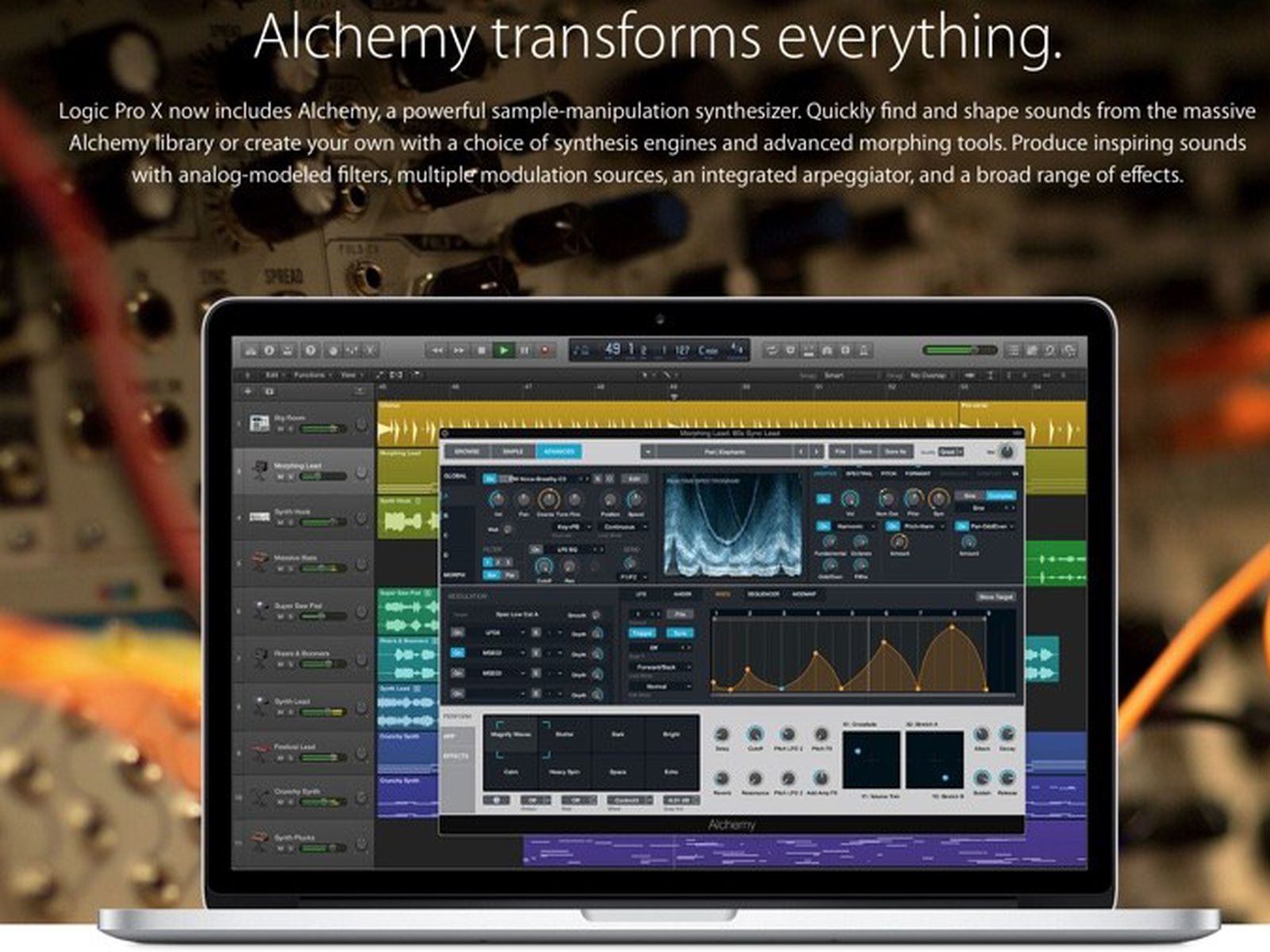 Logic Pro X And Mainstage Updated With Alchemy Integration From Recent Acquisition Macrumors