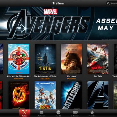 itunes movie trailers ipad