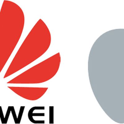 huawei apple logos