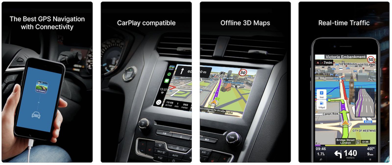 Sygic's 'Car Navigation: GPS & Maps' iOS App Introduces CarPlay Support -  MacRumors