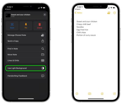 How to Change the Background Color of Notes on iPhone and iPad - MacRumors