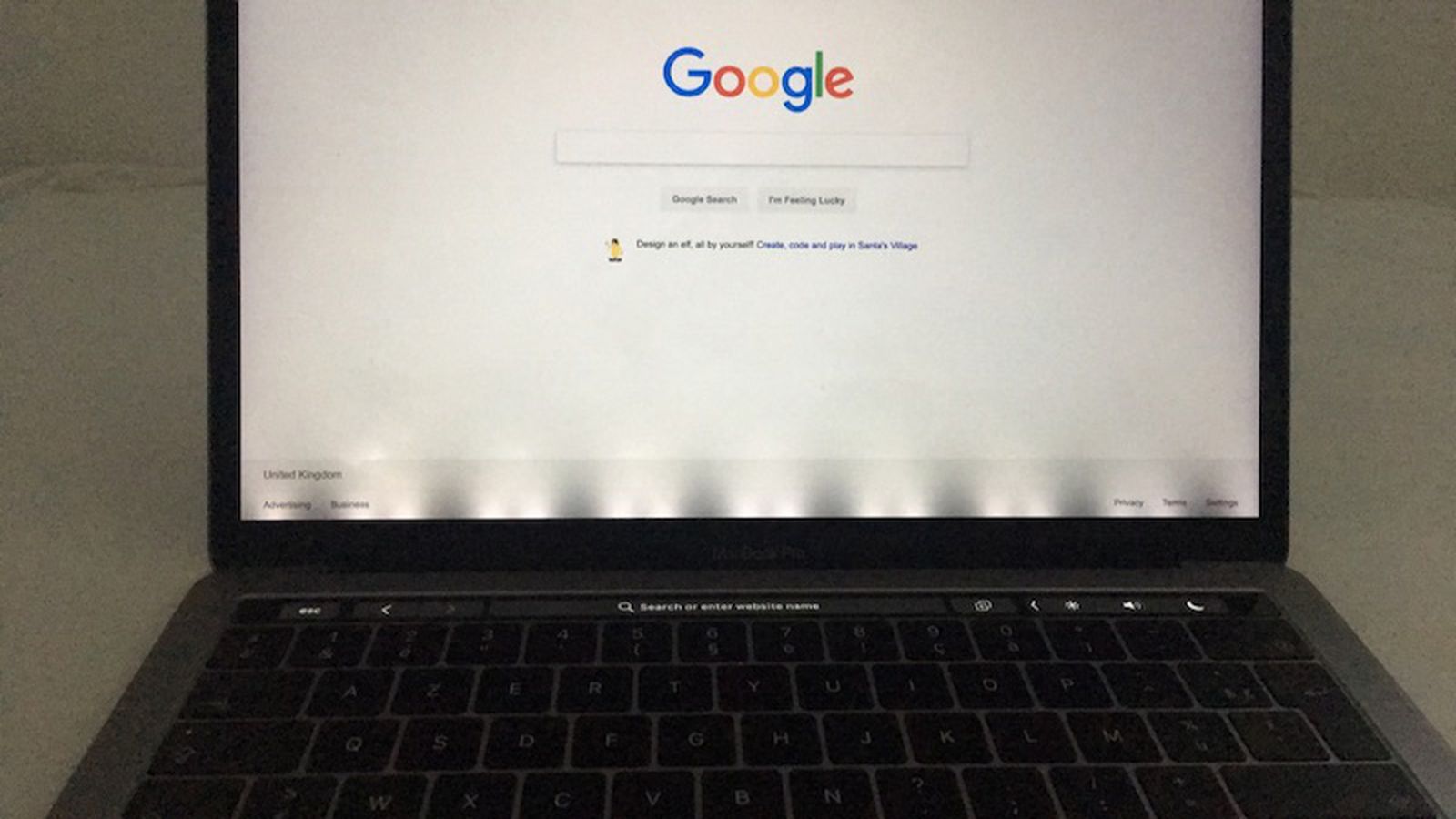 problem with searching for email on apple mac book pro