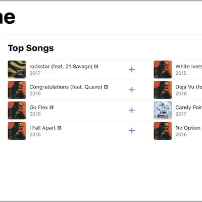 AM post malone record