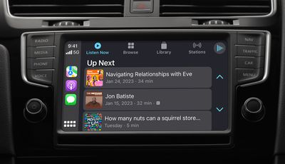 Подкасты Apple CarPlay iOS 16 4