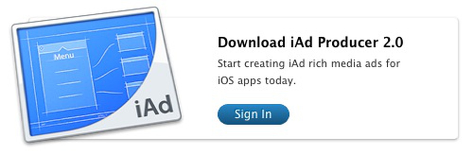 apple iad producer banner objects video