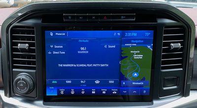 2021 ford f150 sync radio nav