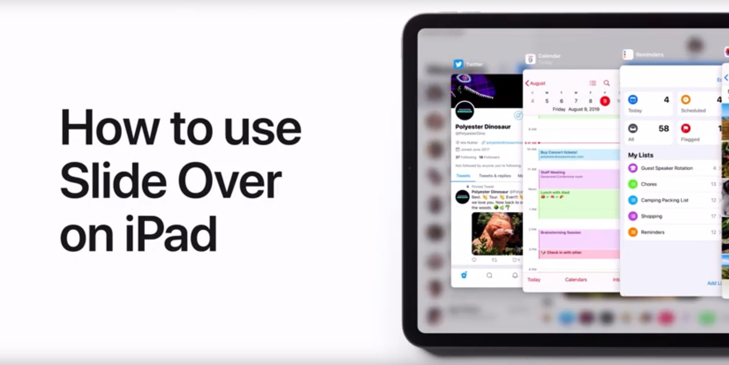 Apple Shares New Tutorial Videos Showcasing iPadOS Features - MacRumors