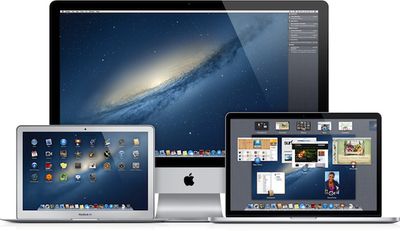 os x mountain lion macs