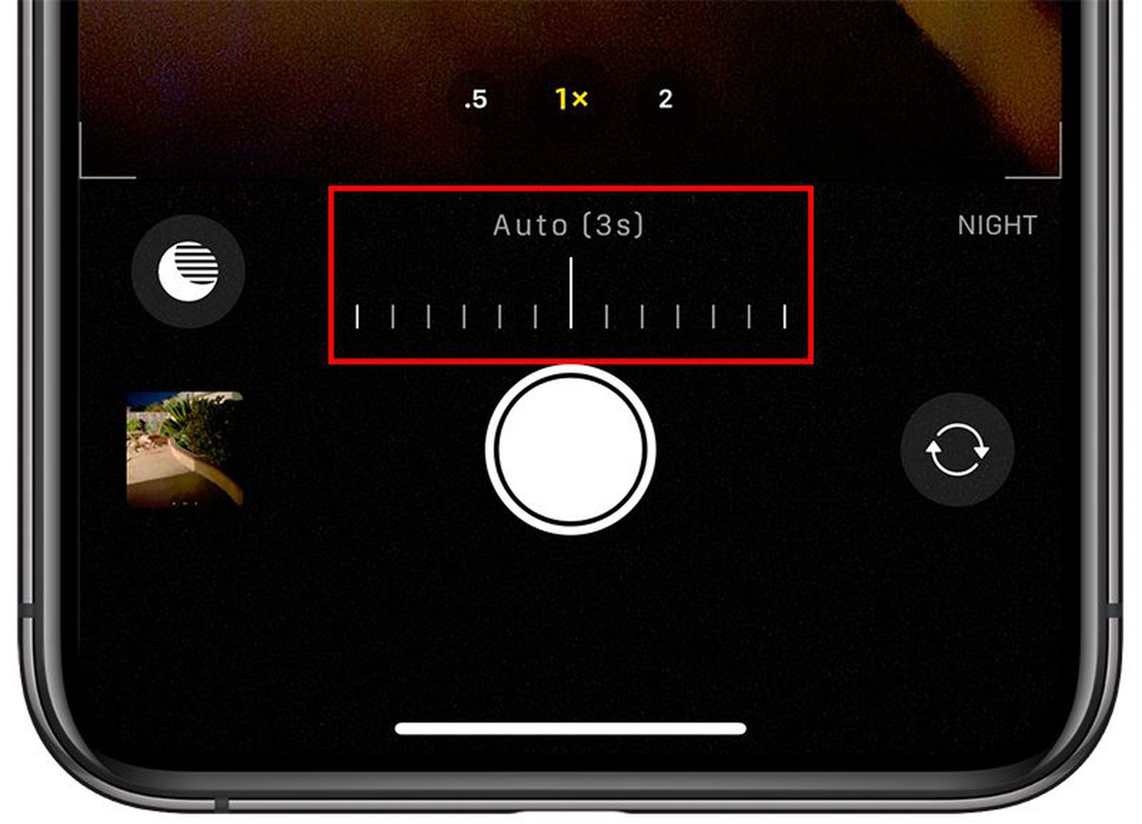 iphone always on display night mode