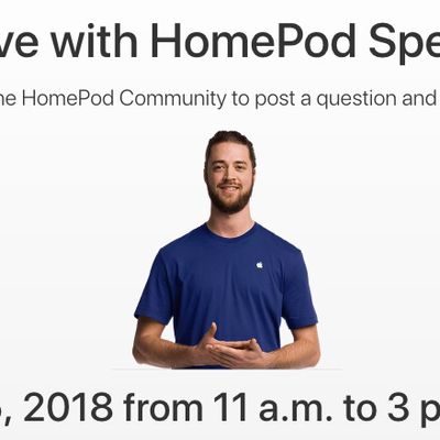 homepod event support communities