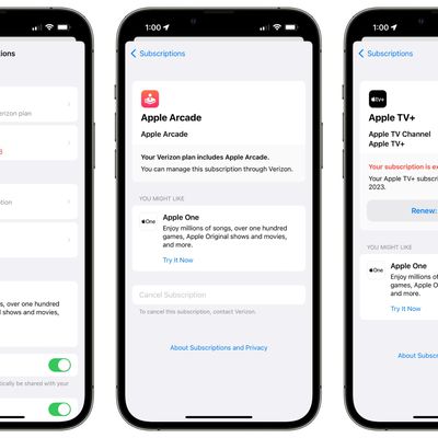 apple subscription changes