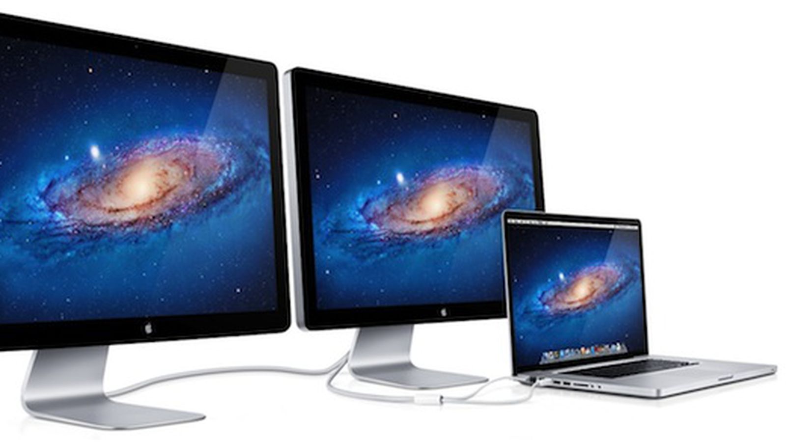 Apple Thunderbolt with Multiple Monitors: No Daisy DisplayPort Monitors - MacRumors