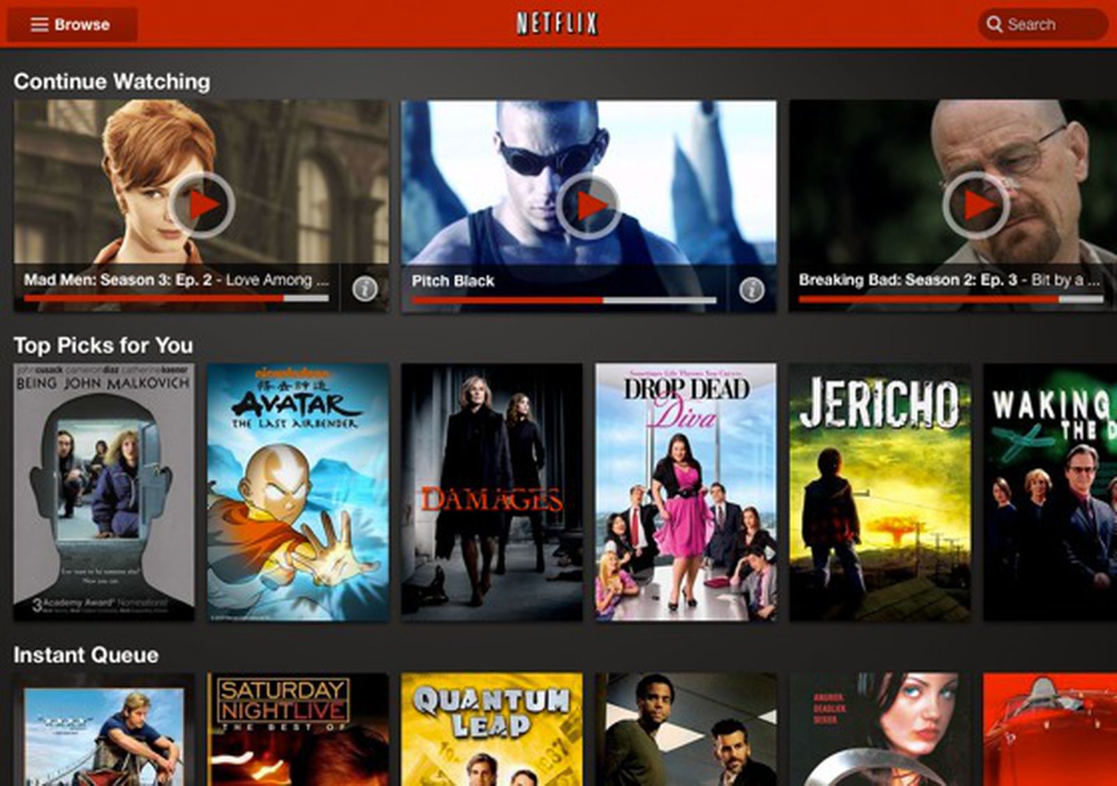 New Netflix App for iPad Coming in Next Few Weeks - MacRumors