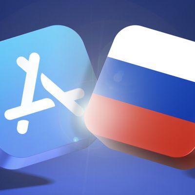 app store blue banner russia