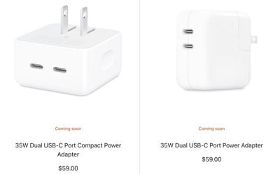 apple 35 power adapters