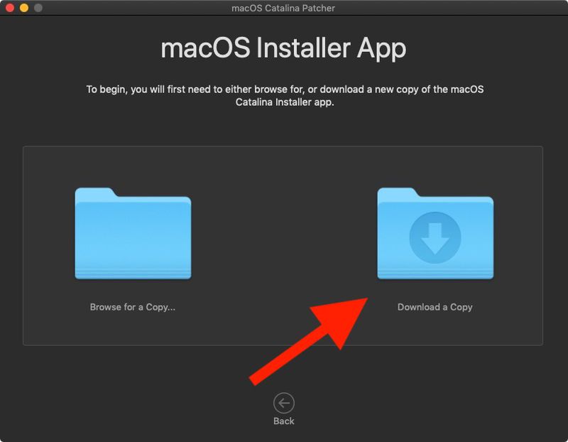 macos catalina download unsupported mac