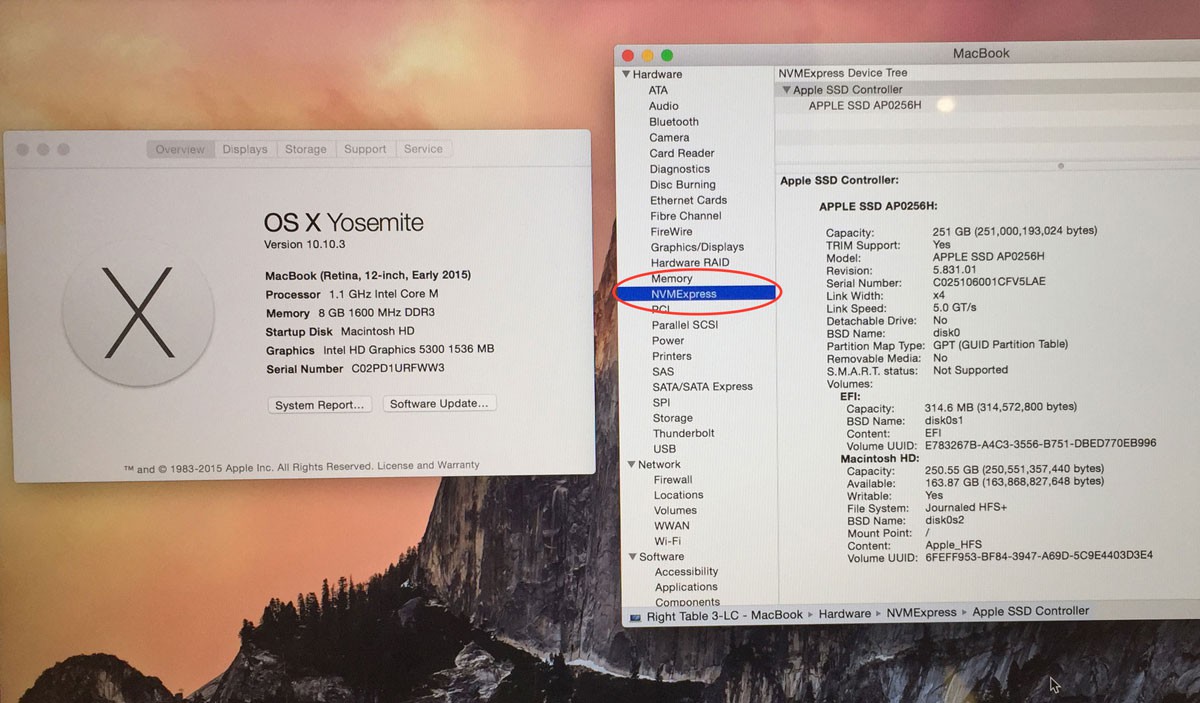 macbook pro os x software update