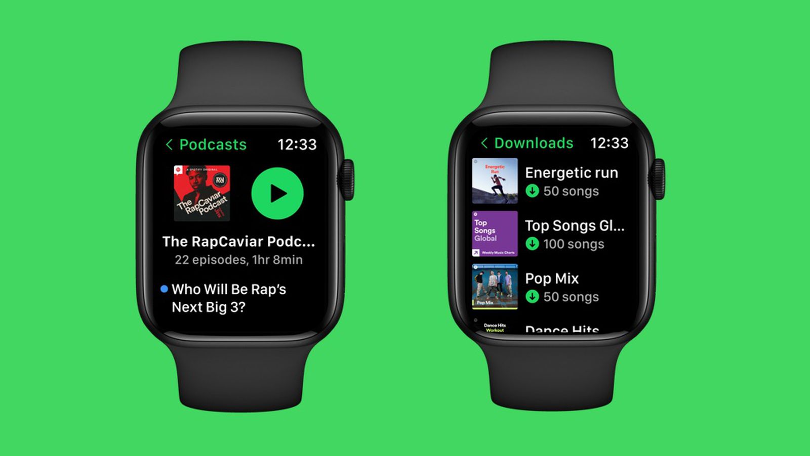 Apple watch series store 4 cellular spotify