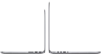 Artículo de perfil lateral de Macbook Pro 2015