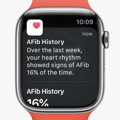 watchos 9 afib history