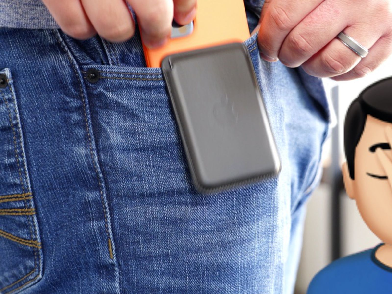 Hands-On With Apple's iPhone 12 MagSafe Wallet Attachment - MacRumors