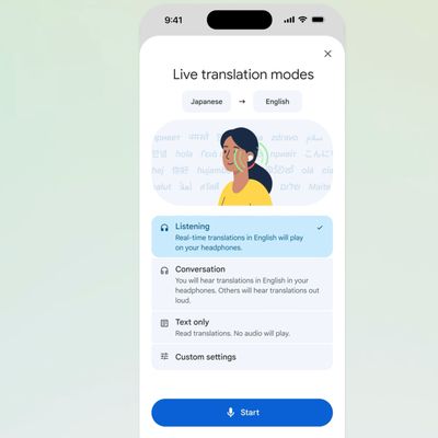 google translate headphones ios 2x