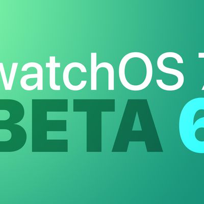 watchOS dev beta 6 Feature