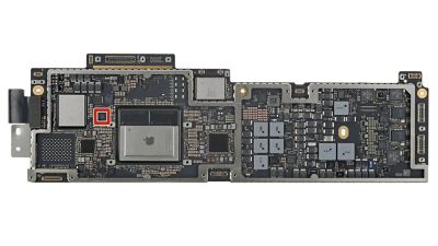 iFixit M2 MacBook Air gia tốc kế