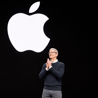 Tim Cook Apple Logo