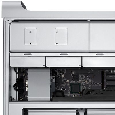 mac pro 2010 side top half