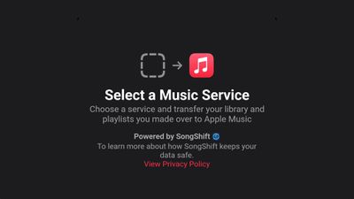 apple music songshift transfer