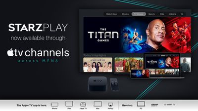 starzplay apple tv channels