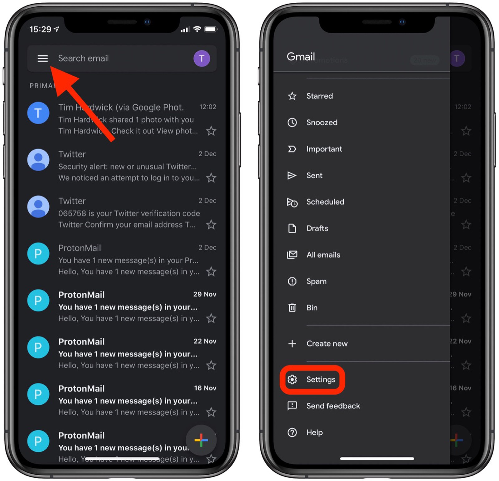 How To Enable Dark Mode In The Gmail IOS App MacRumors
