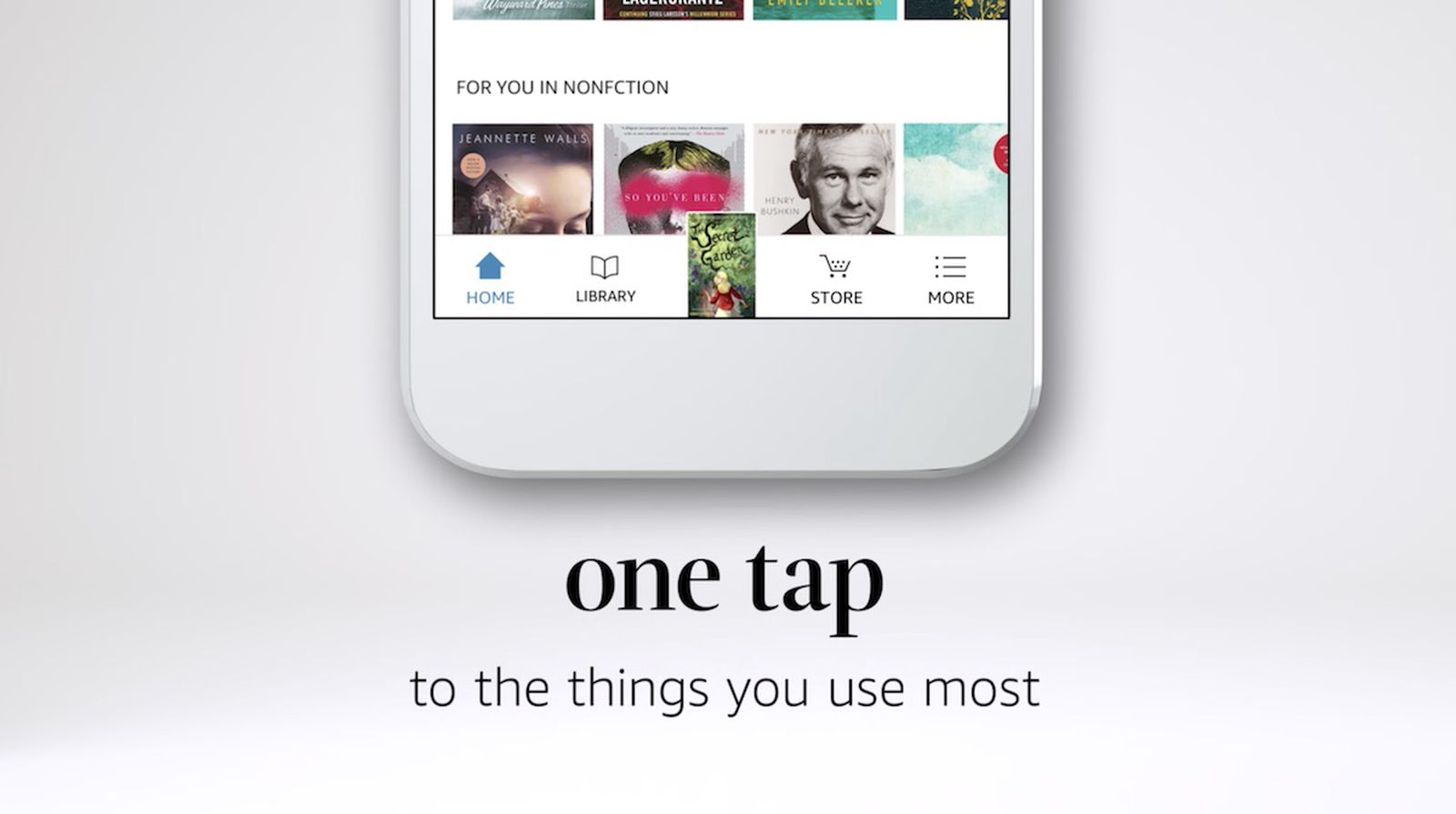 Amazon Updates Kindle for iOS App With New Design and Goodreads