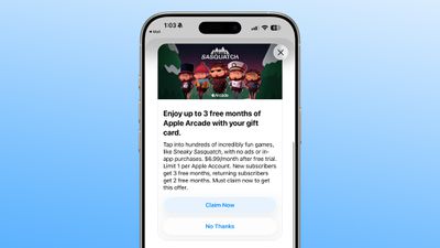 apple arcade gift card promo
