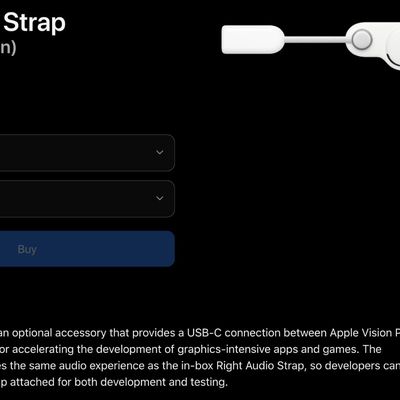 Vision Pro Second Generation Developer Strap