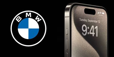 لوگوی BMW iPhone 15 Pro