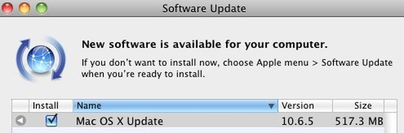 apple mac security update