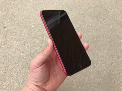 Product Red Iphone 7 Plus Gets Black Front In New Part Swap Video Macrumors