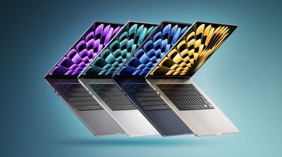 MacBook Air de 15 polegadas apresenta cor azul-petróleo
