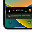 iOS 16 Live Activities Sports MLB