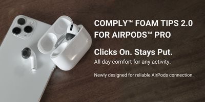 comply 2 0 ear tips airpods pro