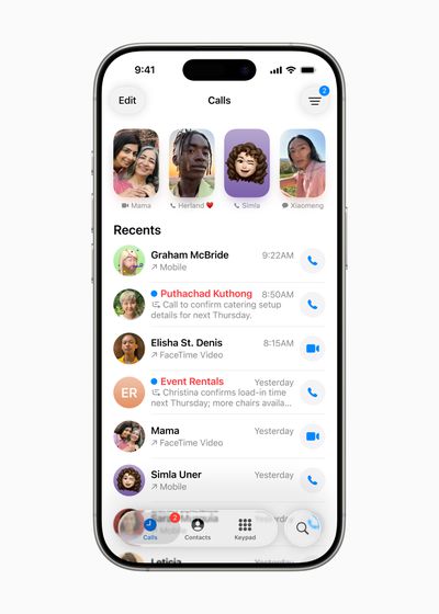 Apple WWDC25 iOS 26 Apple Intelligence Phone unified layout 250609