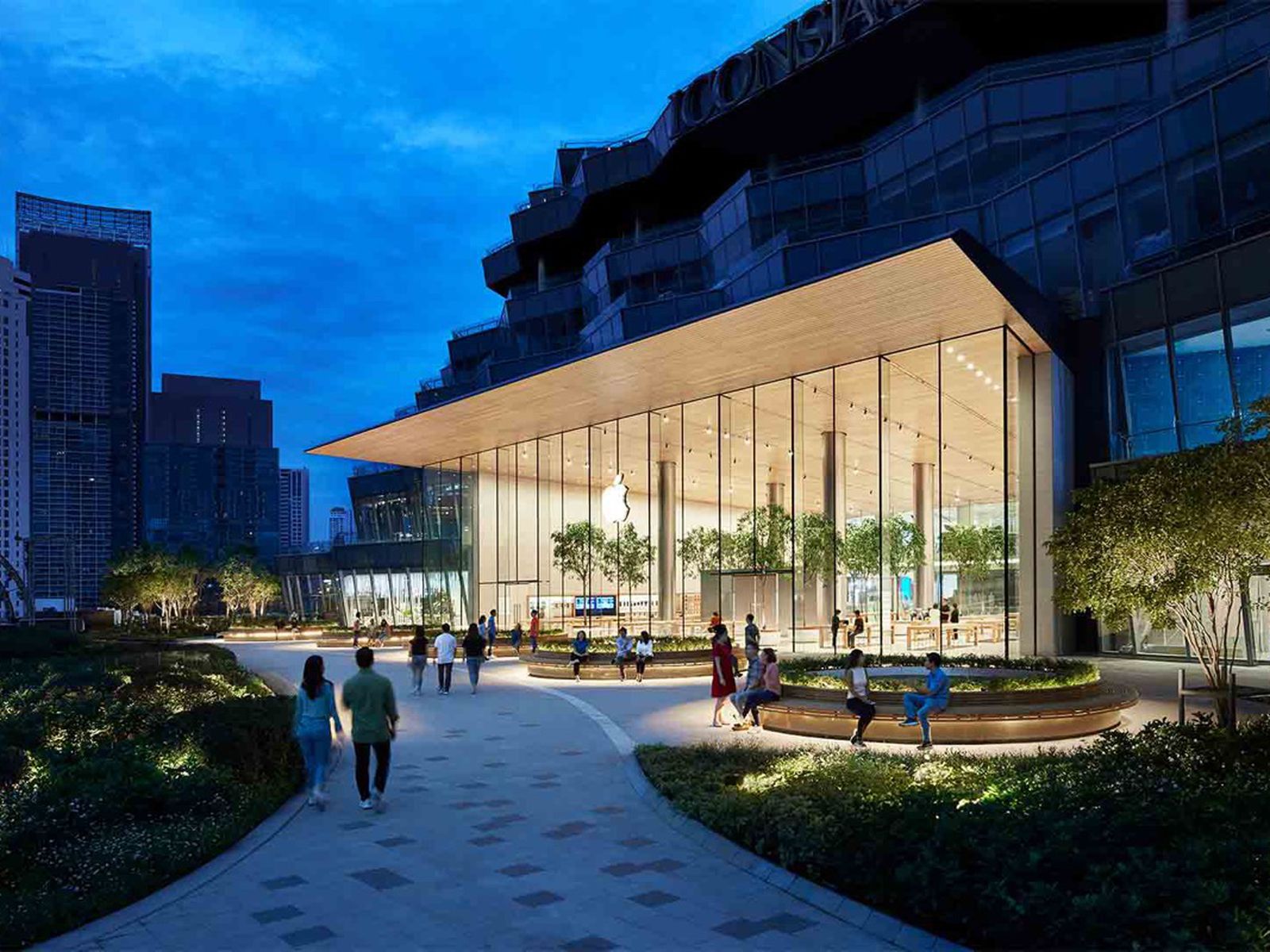 Photos show Apple's first Thai store likely located in futuristic ICONSIAM  complex