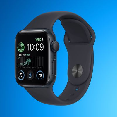 apple watch se blue