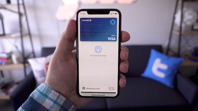 apple pay on iphone x