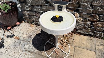birdfy birdbath setup